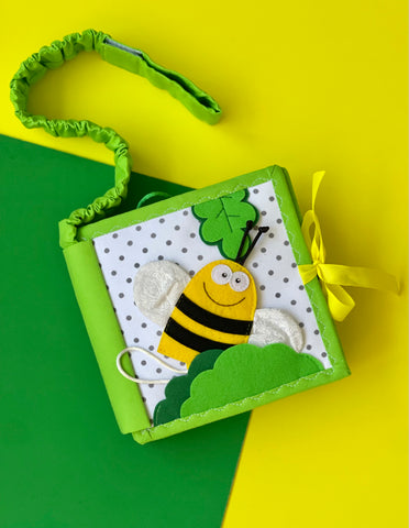 Quiet book for baby Busy Bee