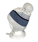 Baby boy knitted Hat with Pompon