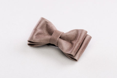 Beige bow tie, men bow tie, brown bowtie, necktie