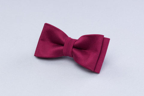 marsala bow tie, kids bow tie, red bow tie