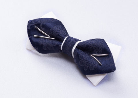 Navy Blue Bow tie