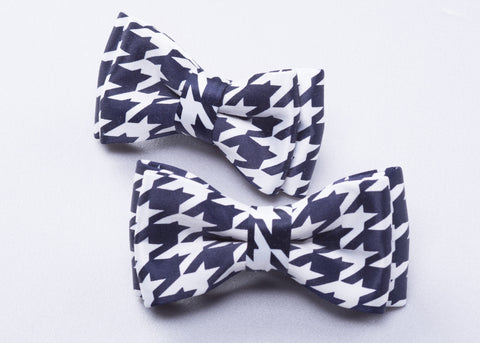 Houndstooth Bow tie