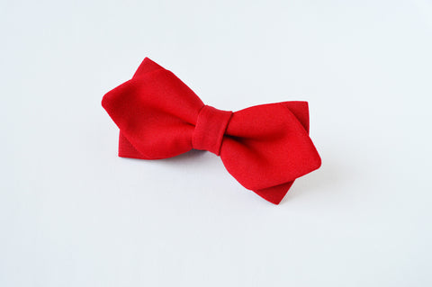 red bow tie, men bow tie, designer bowtie, red designer bow tie