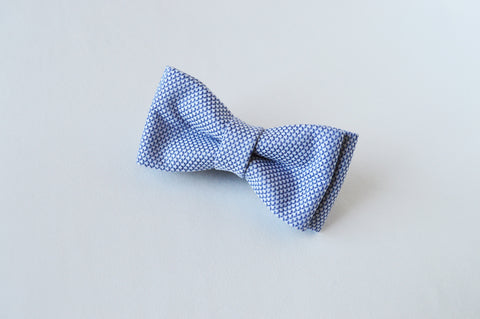 Dot Blue Bow tie