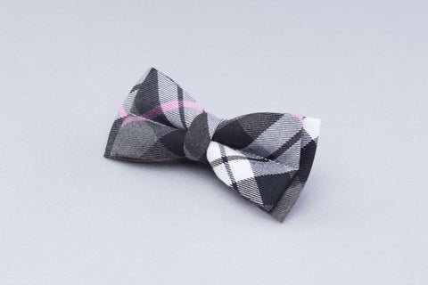Grey Worsted Bow tie