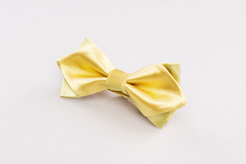 Vibrant Yellow Bow tie